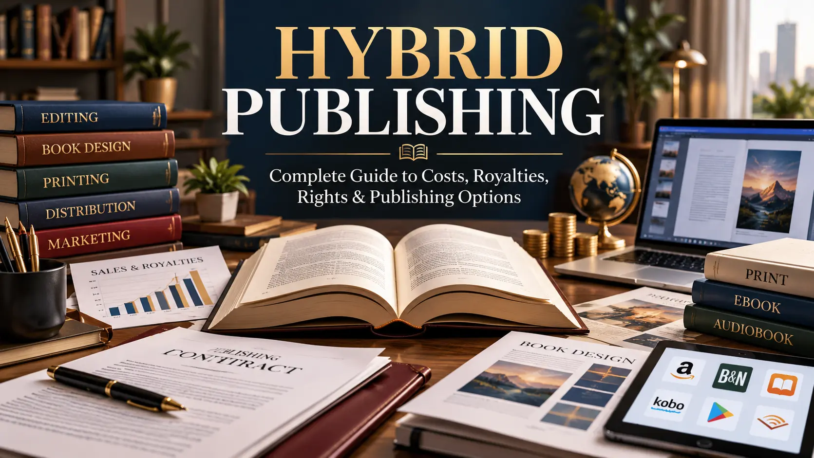 Hybrid Publishing Guide Costs, Royalties & Rights in 2026
